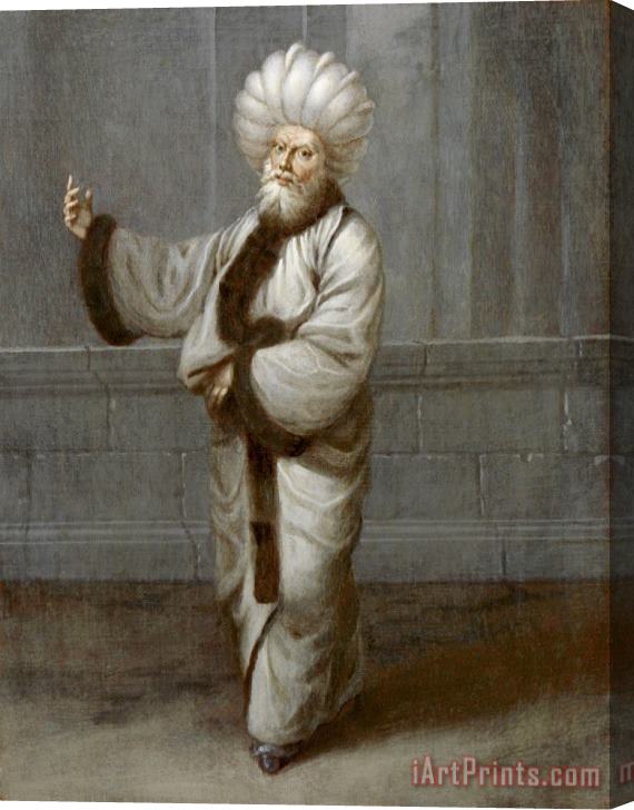 Jean Baptiste Vanmour The Kazasker, Judge Stretched Canvas Print / Canvas Art