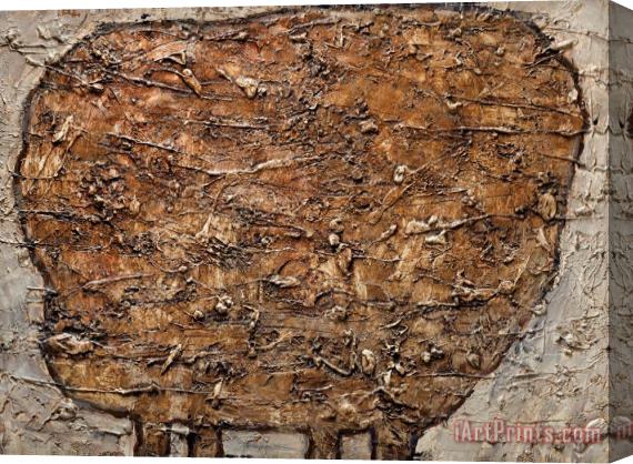 Jean Dubuffet Table Grumeleuse Stretched Canvas Painting / Canvas Art