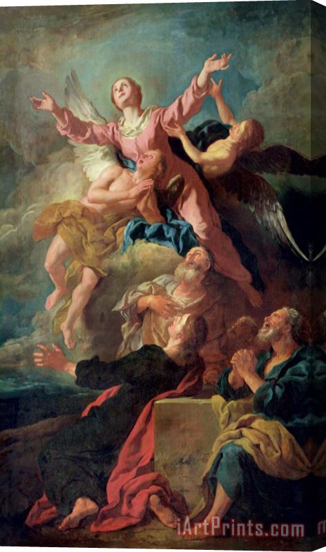 Jean Francois de Troy The Assumption of the Virgin Stretched Canvas Painting / Canvas Art