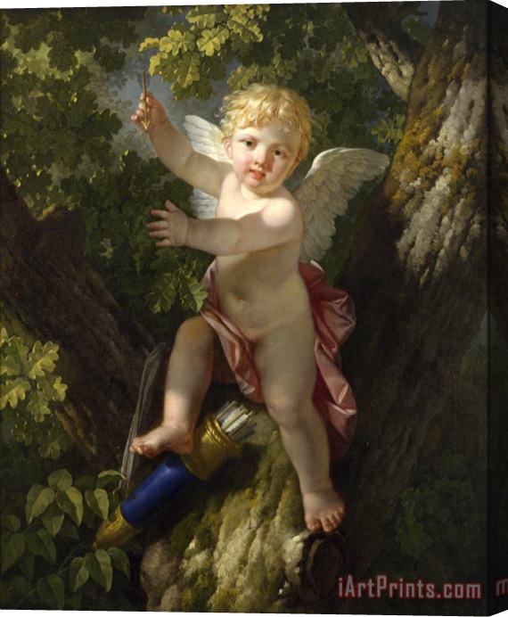 Jean-Jacque-Francois le Barbier Cupid in a Tree Stretched Canvas Painting / Canvas Art