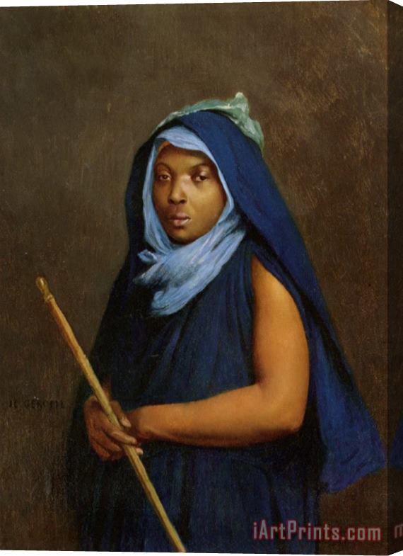 Jean Leon Gerome Moroccan Girl Stretched Canvas Painting / Canvas Art