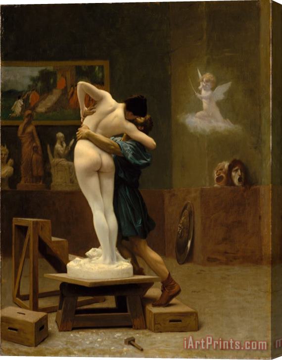 Jean Leon Gerome Pygmalion And Galatea Stretched Canvas Painting / Canvas Art
