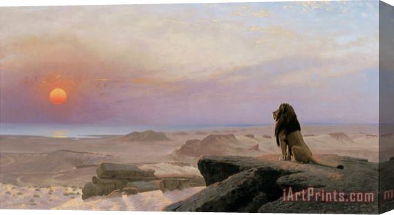Jean Leon Gerome The Two Majesties (les Deux Majestes) Stretched Canvas Painting / Canvas Art
