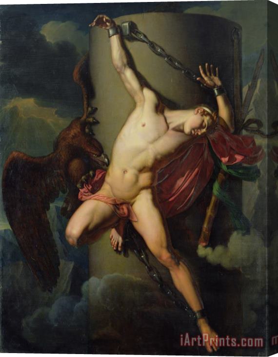 Jean-Louis-Cesar Lair The Torture of Prometheus Stretched Canvas Painting / Canvas Art