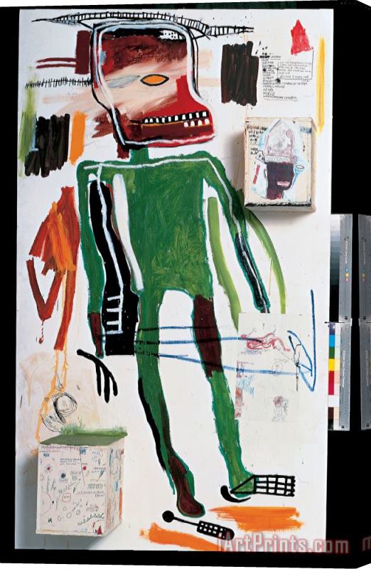 Jean-michel Basquiat It Hurts Stretched Canvas Print / Canvas Art