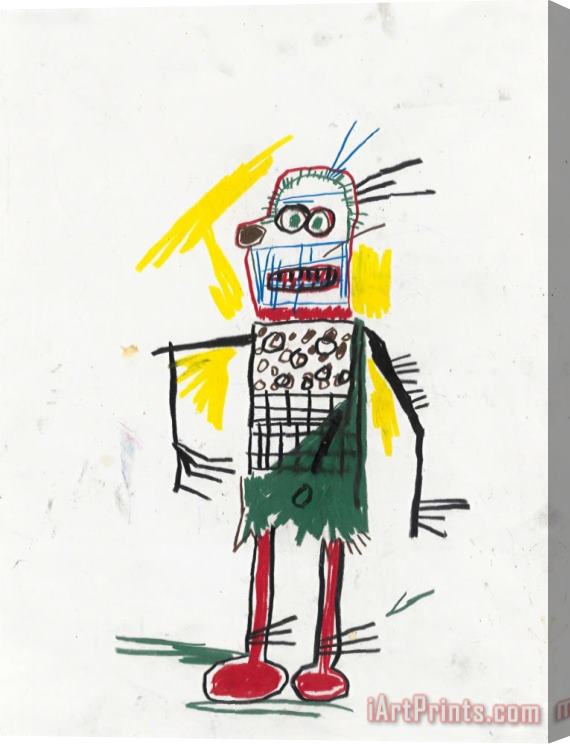 Jean-michel Basquiat Untitled, 1981 Stretched Canvas Painting / Canvas Art