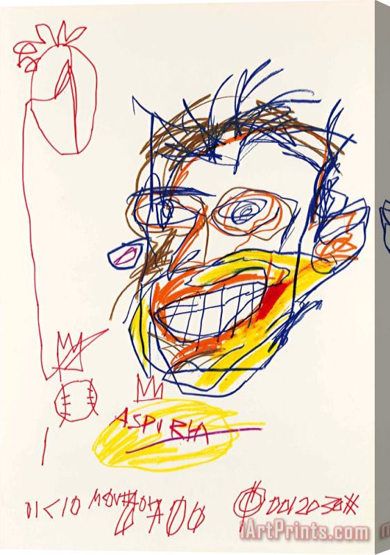 Jean-michel Basquiat Untitled, 1981 Stretched Canvas Print / Canvas Art
