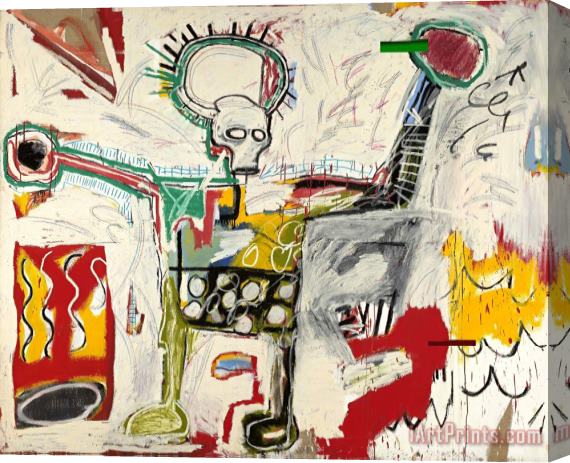 Jean-michel Basquiat Untitled, 1982 Stretched Canvas Print / Canvas Art