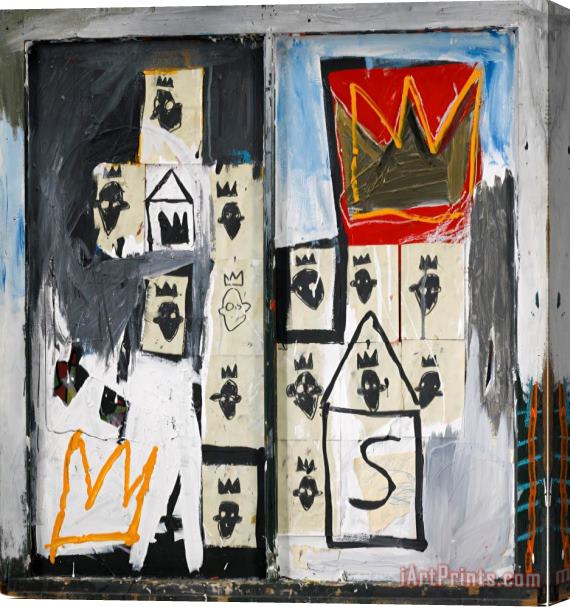 Jean-michel Basquiat Untitled  Stretched Canvas Painting / Canvas Art