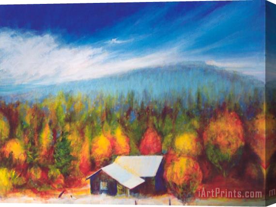 Jerome Lawrence Autumn Glory Stretched Canvas Painting / Canvas Art