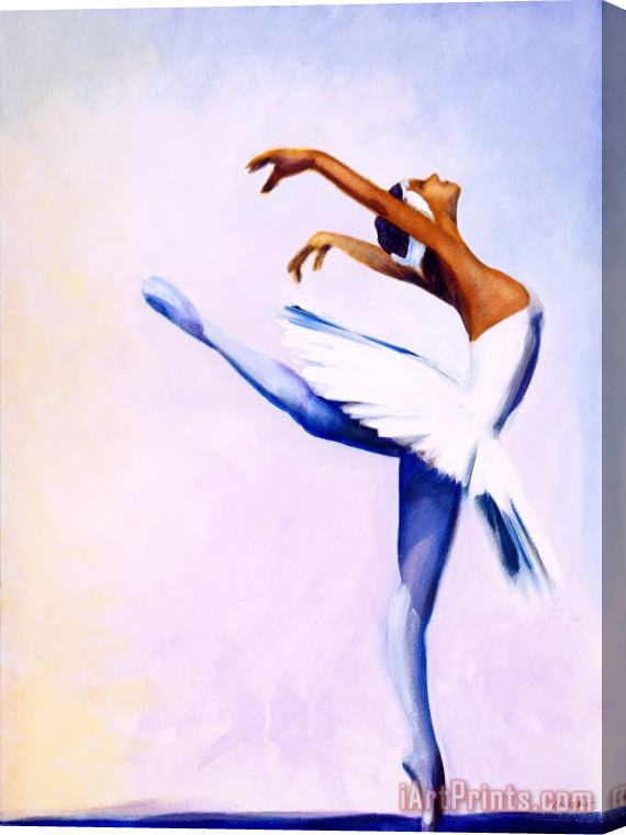 Jerome Lawrence Enjoy the Dance Stretched Canvas Painting / Canvas Art