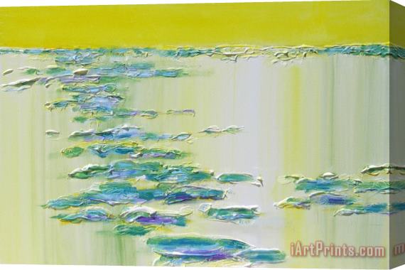 Jerome Lawrence Light Pond Stretched Canvas Painting / Canvas Art