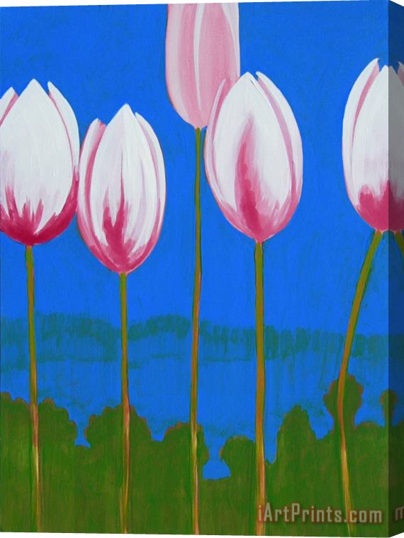 Jerome Lawrence People are Tulips Also Stretched Canvas Print / Canvas Art