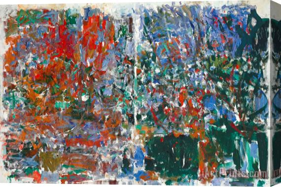 Joan Mitchell Aires Pour Marion, 1975 Stretched Canvas Print / Canvas Art
