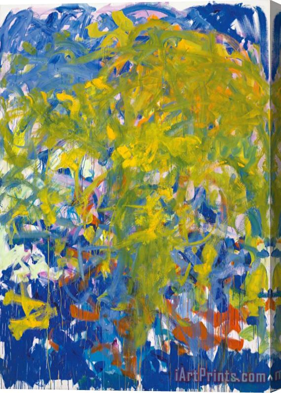 Joan Mitchell Before, Again III, 1985 Stretched Canvas Print / Canvas Art