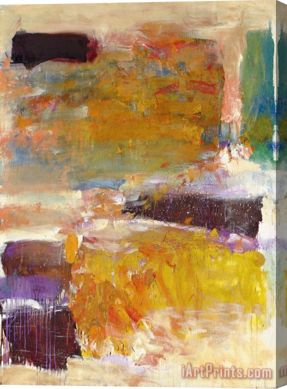 Joan Mitchell Field for Two I, 1973 Stretched Canvas Print / Canvas Art