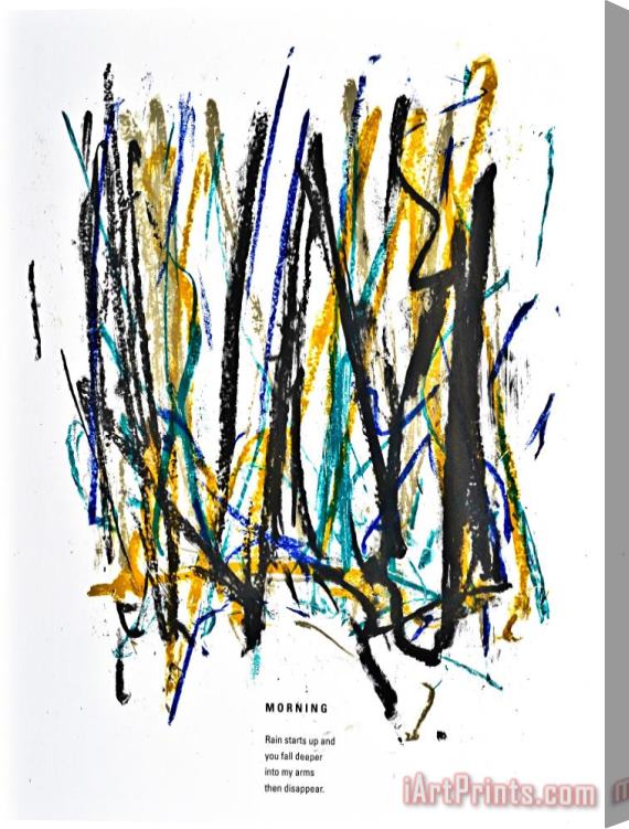 Joan Mitchell Morning, 1992 Stretched Canvas Painting / Canvas Art