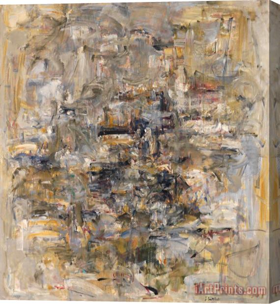 Joan Mitchell Number 12 Stretched Canvas Print / Canvas Art