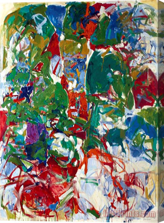 Joan Mitchell Russian Easter, 1967 Stretched Canvas Painting / Canvas Art