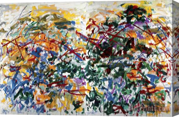 Joan Mitchell South, 1989 Stretched Canvas Print / Canvas Art