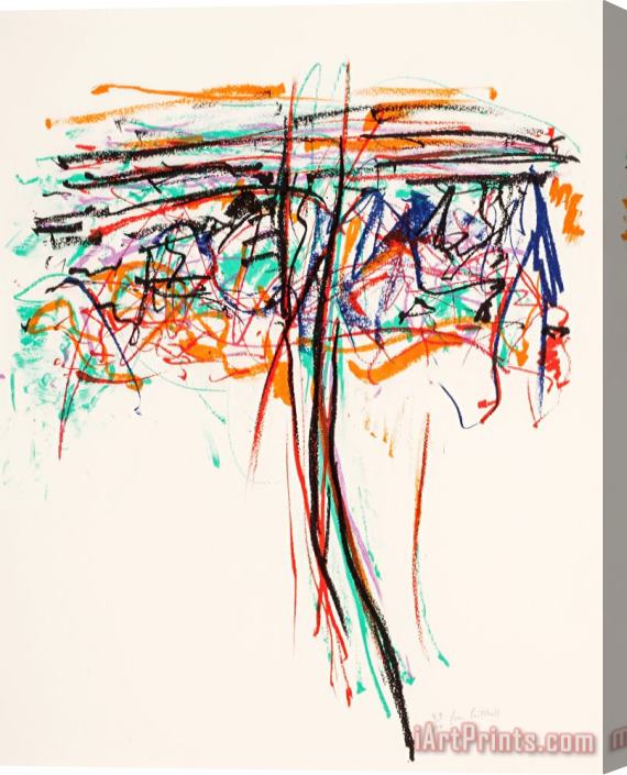 Joan Mitchell Tree Ii, 1992 Stretched Canvas Painting / Canvas Art