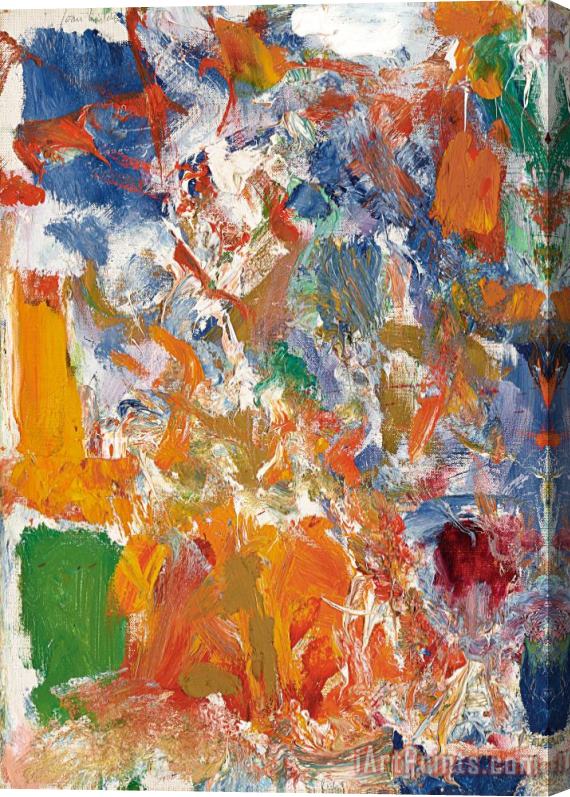Joan Mitchell Untitled, 1978 Stretched Canvas Print / Canvas Art