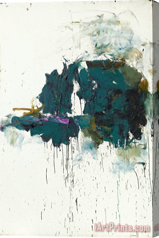 Joan Mitchell Violet Cypress, 1964 Stretched Canvas Print / Canvas Art