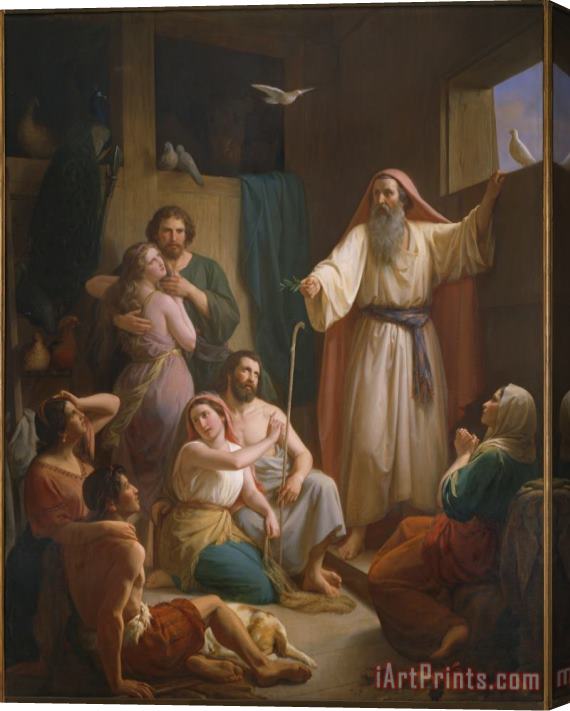 Joaquim Ramirez Interior of Noah's Ark Stretched Canvas Painting / Canvas Art
