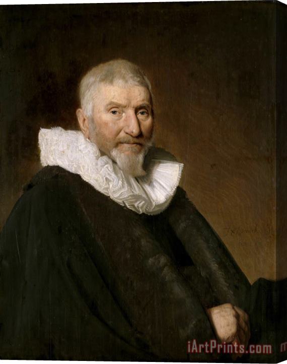 Johannes Cornelisz. Verspronck Johan Van Schoterbosch (ca. 1564 1654). Councillor And Alderman of Haarlem Stretched Canvas Painting / Canvas Art