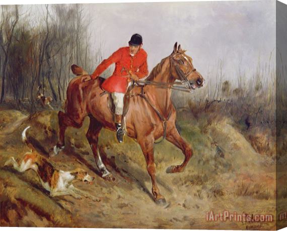 John Alfred Wheeler Hunting Scene Stretched Canvas Painting / Canvas Art