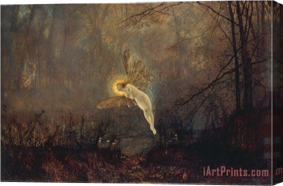 John Atkinson Grimshaw Midsummer Night Or Iris 1876 Stretched Canvas Print / Canvas Art