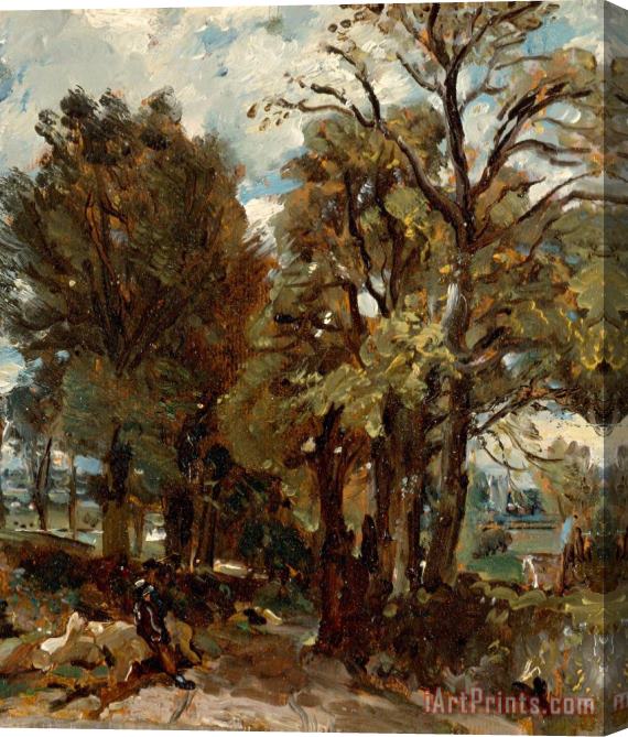 John Constable Fen Lane, East Bergholt Stretched Canvas Print / Canvas Art