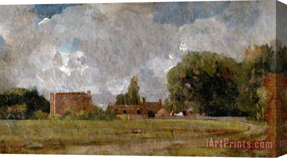 John Constable Golding Constable's House, East Bergholt The Artist's Birthplace Stretched Canvas Print / Canvas Art