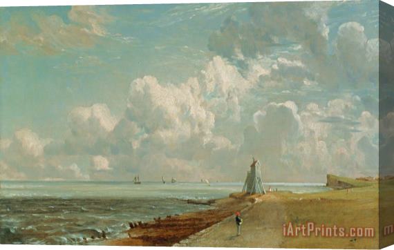 John Constable Harwich - The Low Lighthouse and Beacon Hill Stretched Canvas Painting / Canvas Art