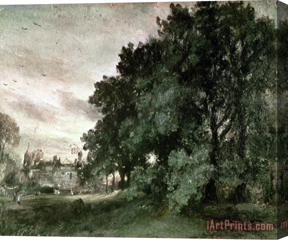 John Constable Study of Trees Stretched Canvas Painting / Canvas Art