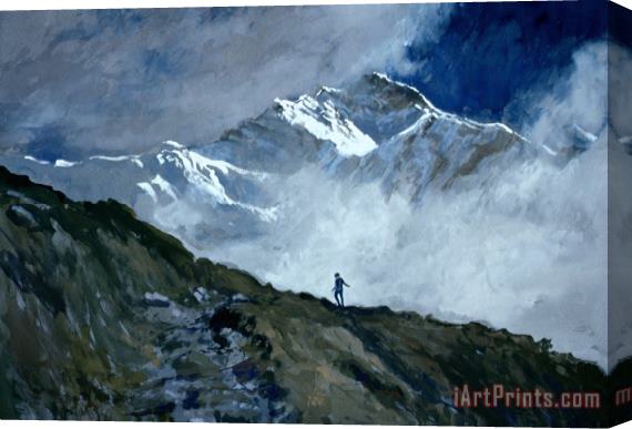 John Cooke Jungfrau Stretched Canvas Painting / Canvas Art