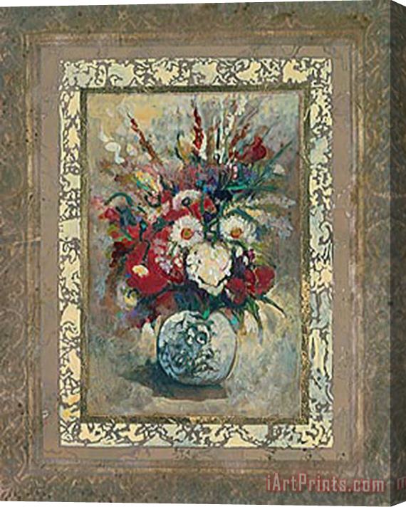 John Douglas Floral Beauty Iv Stretched Canvas Print / Canvas Art