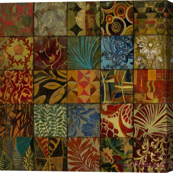 John Douglas Mosaic I Stretched Canvas Print / Canvas Art