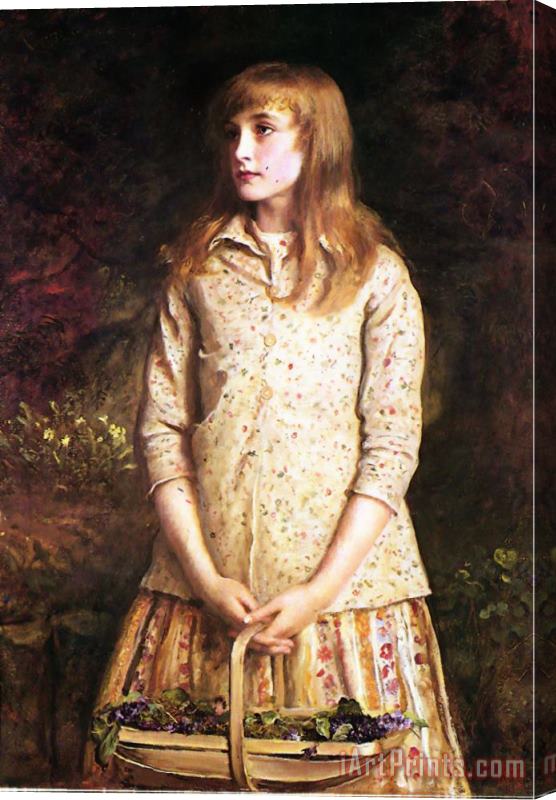 John Everett Millais Sweetest Eyes Were Ever Seen Stretched Canvas Painting / Canvas Art