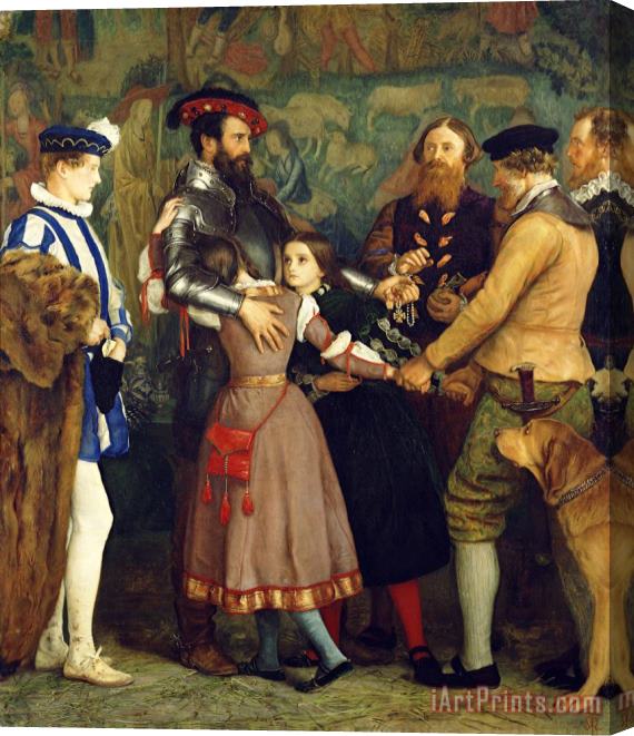 John Everett Millais The Ransom Stretched Canvas Print / Canvas Art