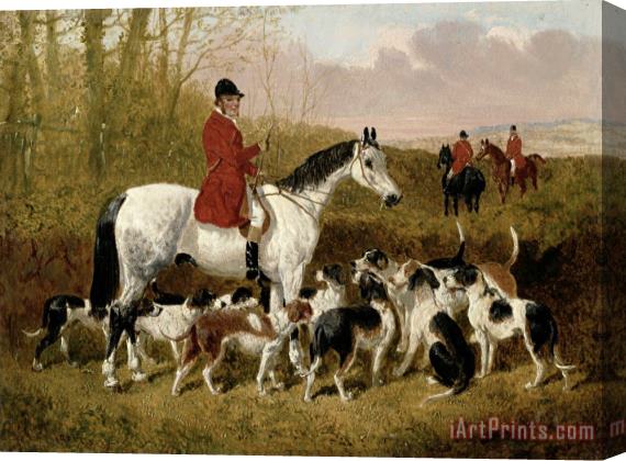 John Frederick Herring Snr The Start Stretched Canvas Painting / Canvas Art