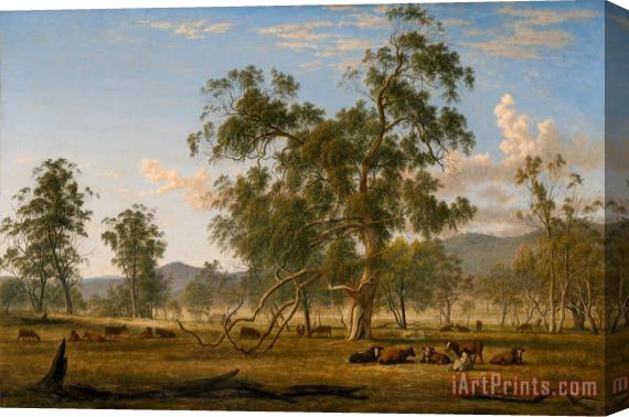 John Glover Patterdale Landscape with Cattle Stretched Canvas Print / Canvas Art