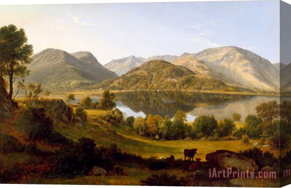 John Glover Ullswater, Early Morning Stretched Canvas Print / Canvas Art