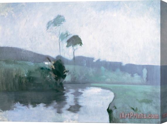John Henry Twachtman Springtime Stretched Canvas Print / Canvas Art
