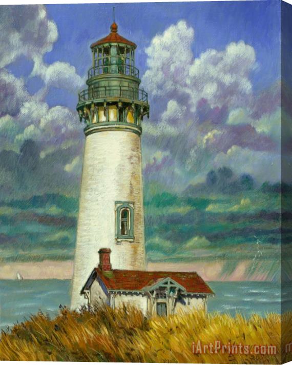 John Lautermilch Abandoned Lighthouse Stretched Canvas Painting / Canvas Art