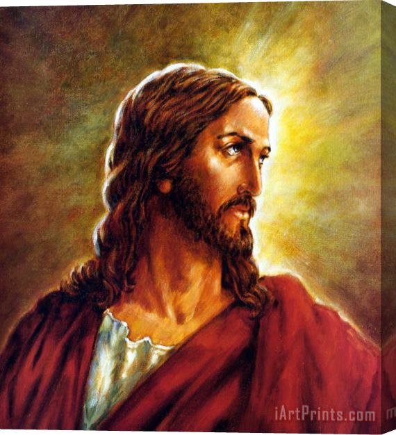John Lautermilch Painting of Christ Stretched Canvas Print / Canvas Art