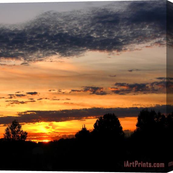 John Lautermilch Sunset Over Missouri Stretched Canvas Print / Canvas Art