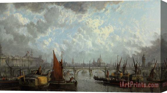 John MacVicar Anderson London Panorama Stretched Canvas Painting / Canvas Art