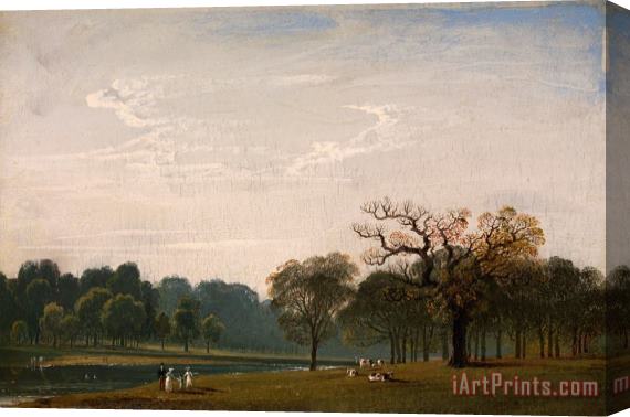 John Martin Kensington Gardens 3 Stretched Canvas Painting / Canvas Art