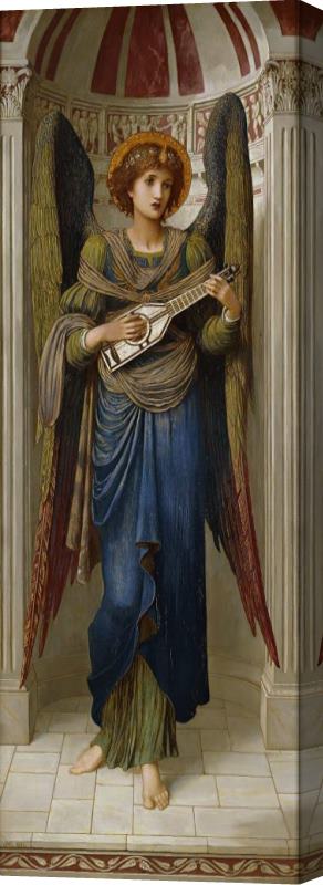 John Melhuish Strudwick Angels Stretched Canvas Painting / Canvas Art
